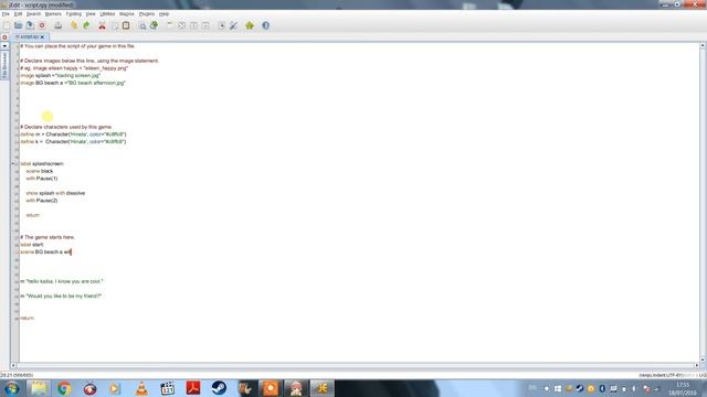 renpy tutorial how to add a background смотреть онлайн