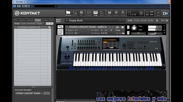 Stereo Concert Piano - Korg Kronos - SAMPLES KONTAKT 5, Kontakt 6 & KONTAKT 7 🎼🎹BY LMTYM🔥💯 смотреть онлайн
