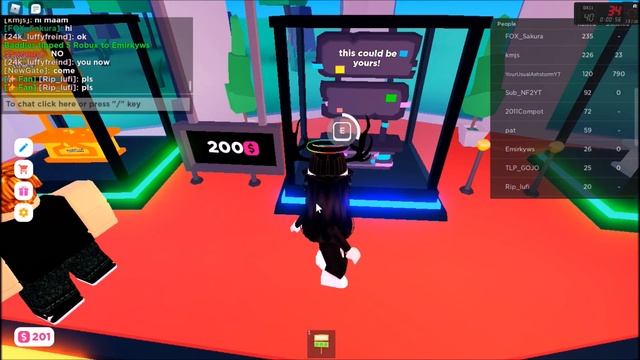 ROBLOX PLS DONATE How to buy a stand model form shop and equip it! [HUGE UPDATE] смотреть онлайн