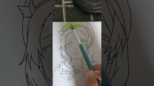 ✨ Anime Sketch ✨ : Resepsionist Girl смотреть онлайн