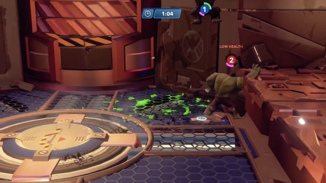 Grey Hulk VS Hulk Marvel Battlegrounds Disney Infinity 3.0 смотреть онлайн