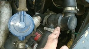 Москвич 2141.  УЗАМ - Верхнее расположение термостата