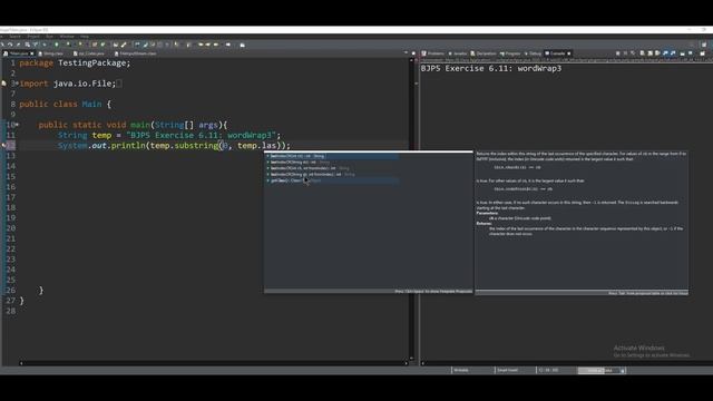 JAVA || How to use the .lastIndexOf() string method смотреть онлайн