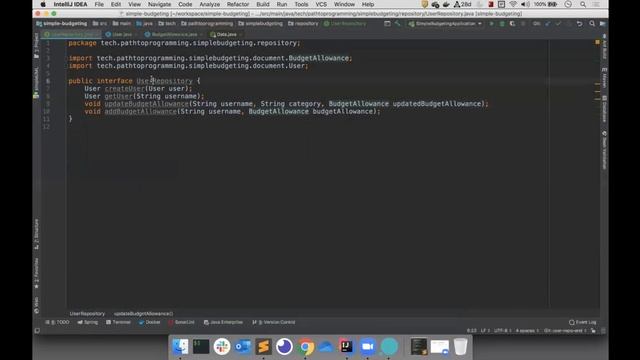 Spring Boot & React Budget Tracker App: User Document and Repository (Episode 3 Part 1) смотреть онлайн