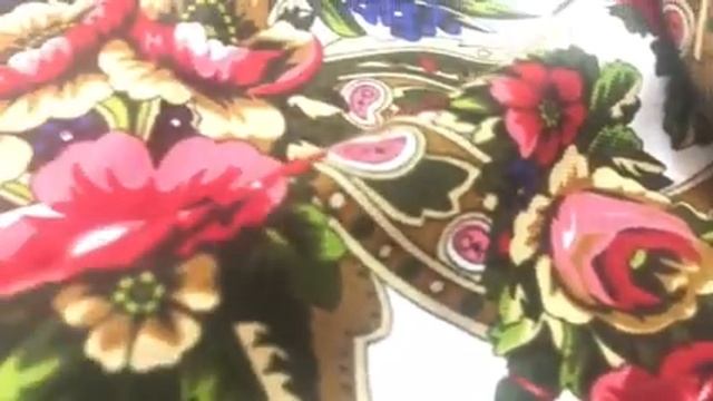 Павлопосадська шаль Неперевершений розпис смотреть онлайн