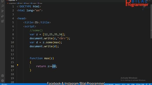JavaScript array some and every method in Urdu/Hindi tutorial 56 #javascript #some #every смотреть онлайн