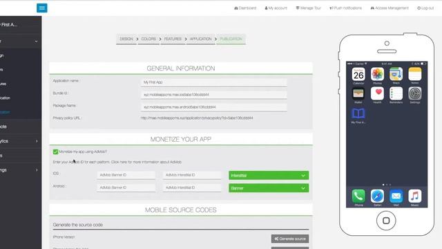 Обзор редактора вкладка «Публикация» исходный код | Editor overview Publication tab Sourc смотреть онлайн