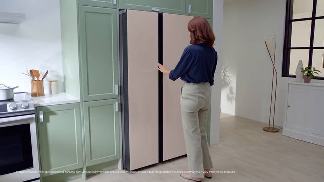 Bespoke Side By Side Refrigerators | Designed for you, by you | Samsung смотреть онлайн