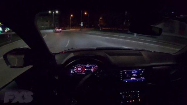 Skoda Kodiaq RS 2.0 BiTDI - 4K POV Night Test Drive