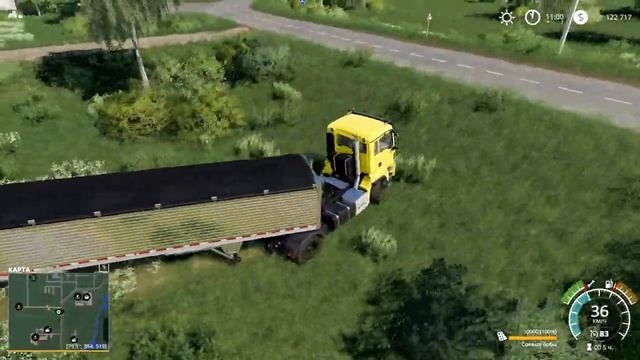 СКОЛЬКО ЗАРАБОТАЛ С САМОГО БОЛЬШОГО ПОЛЯ?! КАРТА "СОВХОЗ РАССВЕТ" - Farming Simulator 19 #5 смотреть онлайн