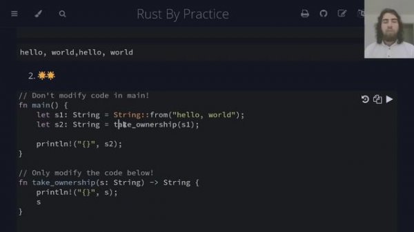 Изучите программирование на Rust — полный курс ? от freeCodeCamp.org. Часть 1