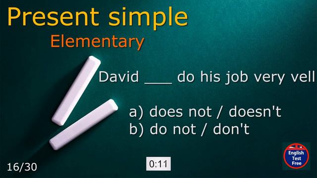 #quiz #present #simple #tense Present Simple (30)_ Do / Does _ Don't / Doesn't _ Do? / Does?#englis смотреть онлайн