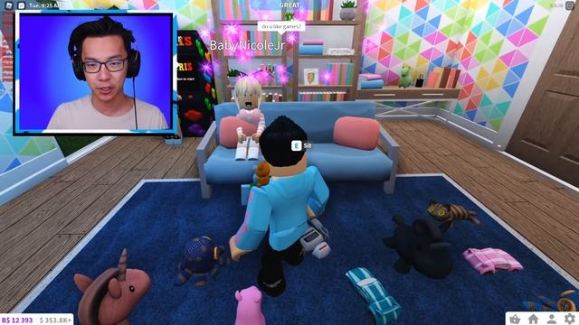 I Tried To Break Into Baby Hyper's Impossible House! (Roblox Bloxburg) смотреть онлайн