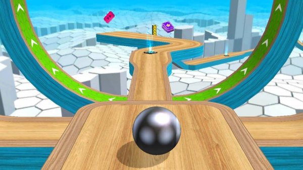 Temple Rolling Balls Speedrun Геймплей Android iOS Уровень 01