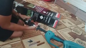 Триммер (макита) сборка 1часть