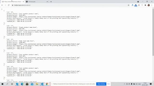 Angular 12 PrimeNG Carousel Slider Working Demo with Web API Data смотреть онлайн