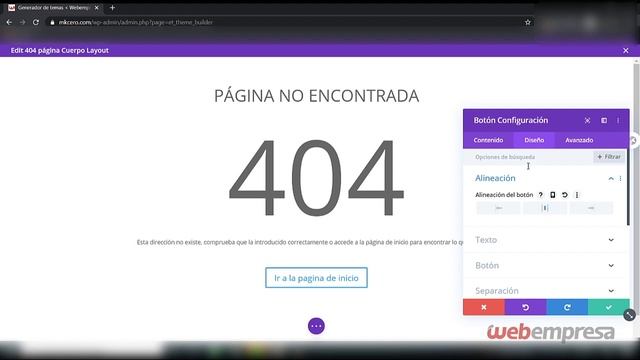 Crear una página de error 404 personalizada en Divi смотреть онлайн