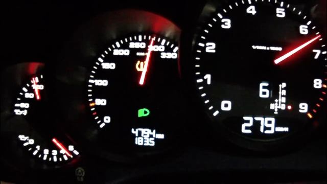 Porsche 911 991 Carrera 4S 2013 - acceleration 0-285 km/h + Vmax test смотреть онлайн