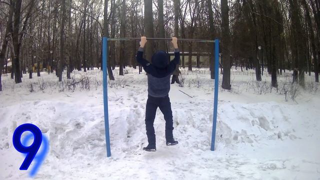 МАКСИМУМ ПОДТЯГИВАНИЙ ЗА ЗАХОД ЗИМОЙ. смотреть онлайн