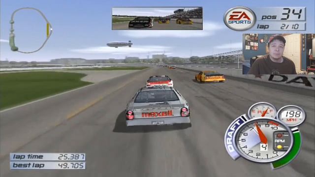 (A New Adventure) NASCAR Thunder 2002 Career Mode At Daytona Race 1/12 смотреть онлайн