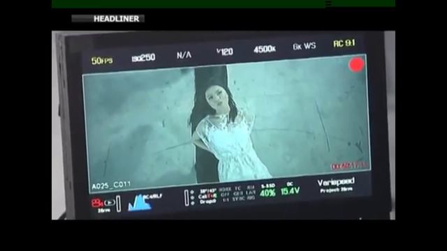 Теле-репортаж - съемки клипа с Баян Есентаевой смотреть онлайн