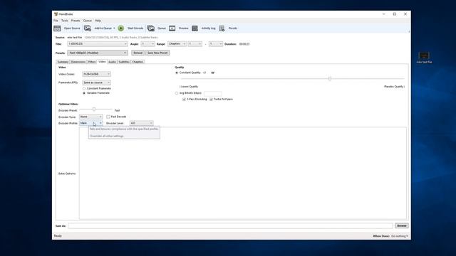 How To Convert A File To A Perfect MP4 In Handbrake ?? (Alternate Method In Description) смотреть онлайн