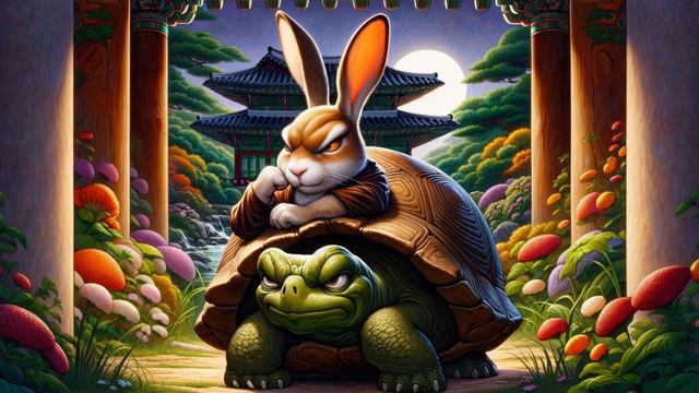 Корейские сказки [Заяц и черепаха] смотреть онлайн