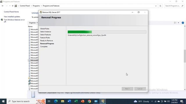 how to uninstall sql server 2017 in windows 10 смотреть онлайн