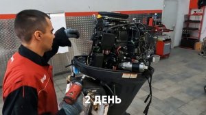 РЕМОНТ МОТОРА YAMAHA F150 Часть 1 [ Разбор и Дефектовка ][ S_Motors ]