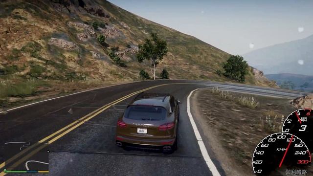 2016 Porsche Cayenne Turbo S - GTA 5 Realistic Graphics смотреть онлайн