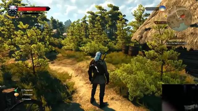 Witcher 3: Wild Hunt Stuck in a boat and Missing Claywich barber - 1 / 2 смотреть онлайн