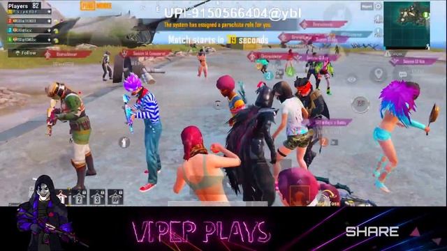 BLOOD RAVEN X SUIT ?IN MY MAIN ACCOUNT PUBG MOBILE LIVE WITH VIPER#pubgmobile#srbviper#viperplays смотреть онлайн