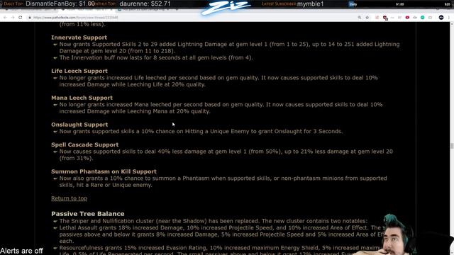 Ziz - 3.6 Path of Exile: Synthesis Patch Notes Overview смотреть онлайн