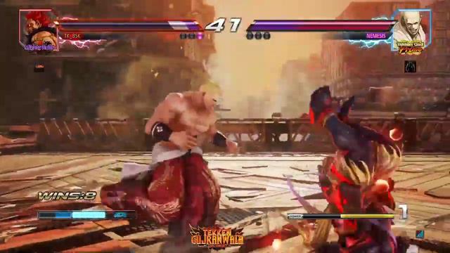 Kashi (Akuma) VS Nemesis (Geese) Tekken 7 Pakistan смотреть онлайн