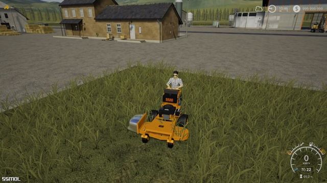 Farming Simulator 2019 mods Scag 52in Walk Behind Mower & Wright Mower смотреть онлайн