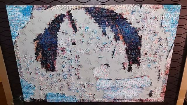 One Piece mosaic puzzle time lapse смотреть онлайн