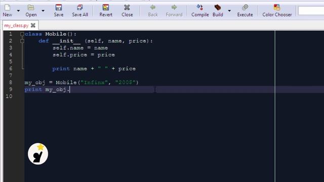Python OOP - Create instance from a class смотреть онлайн