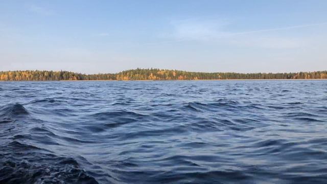 Рыбалка в Карелии на озере Сямозеро в сентябре смотреть онлайн