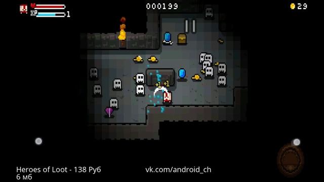 Heroes of Loot - Пиксельная ролевая игра на Android(Обзор/Review) смотреть онлайн