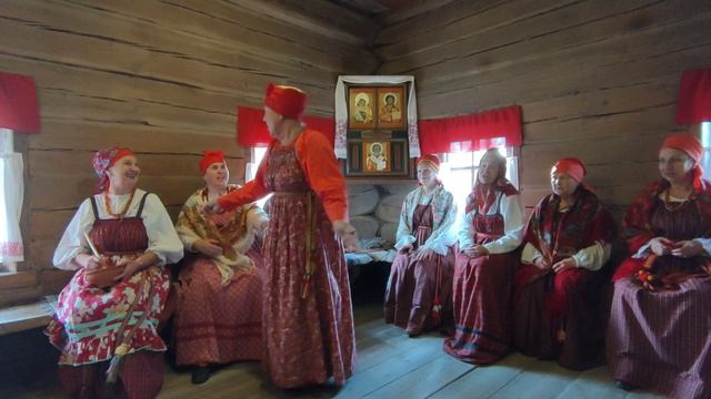 «Покровские посиделки». Фрагмент праздника смотреть онлайн