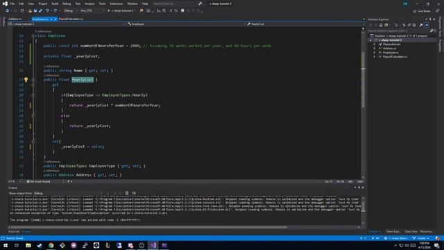 C# Tutorial Series- Language Fundamentals (part 2) смотреть онлайн