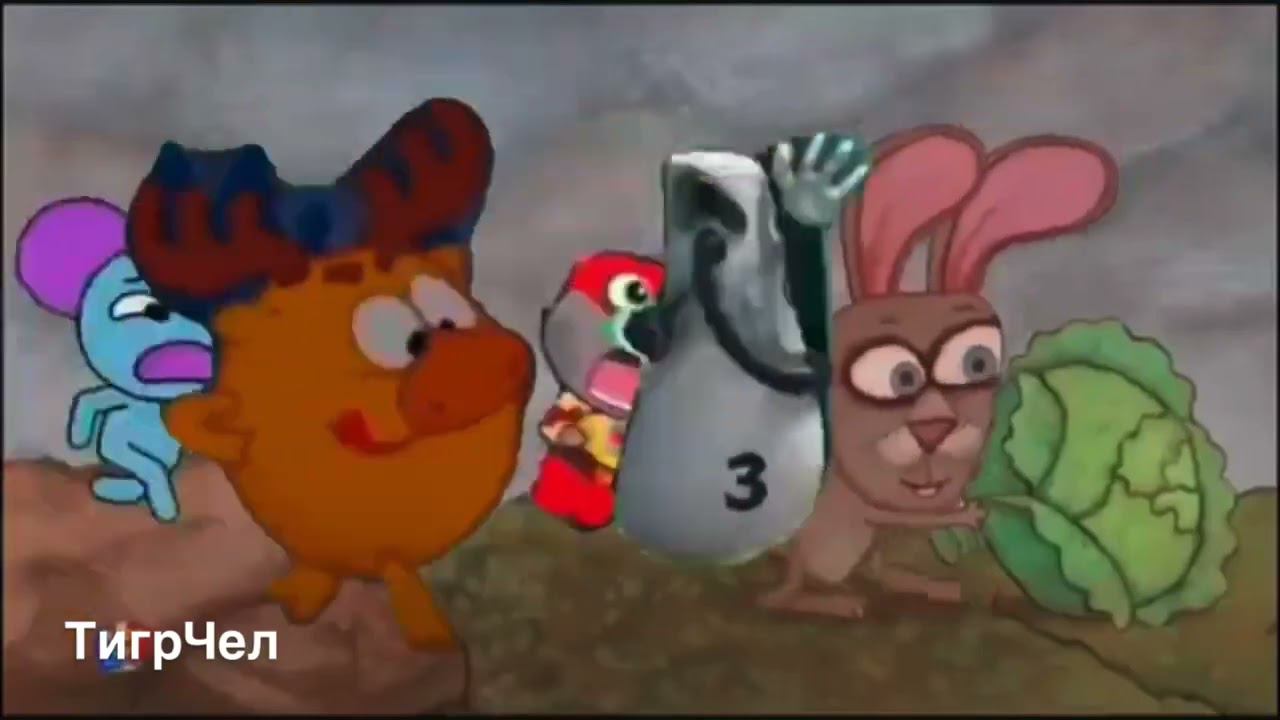 Побег от бабайки)))