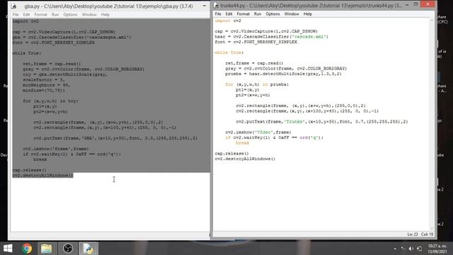 Detección de MULTIPLES OBJETOS Opencv Python con CASCADE TRAINING | Detección de GBA y Funko Pop смотреть онлайн