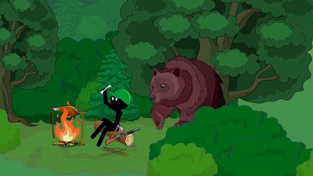 Stickman mentalist. Kill the hunter. Damaged picnic смотреть онлайн