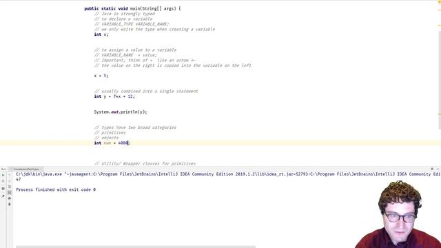 Variables And Data Types in Java смотреть онлайн