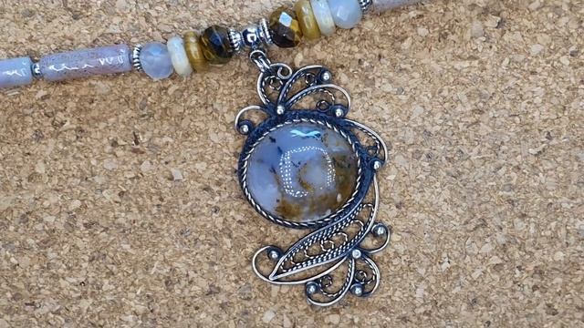 Бусы для кулона, подвеска для цепи - "доделки" смотреть онлайн