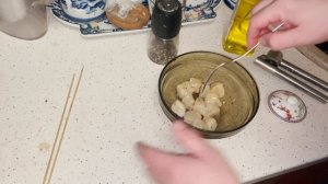 Гребешки на гриле тефаль.