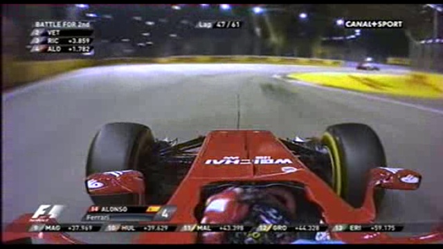 Grand Prix de Singapour 2014 - La course - Partie 2 смотреть онлайн