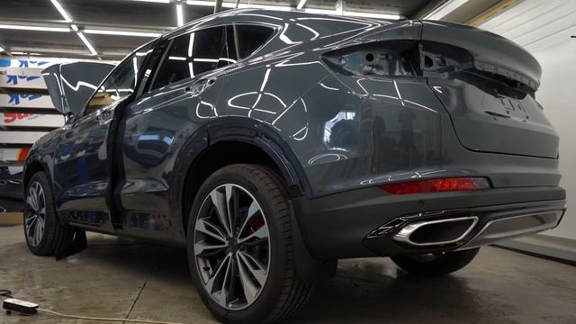Полная оклейка Geely Tugella в Мастерской Дмитрия Маркушина смотреть онлайн