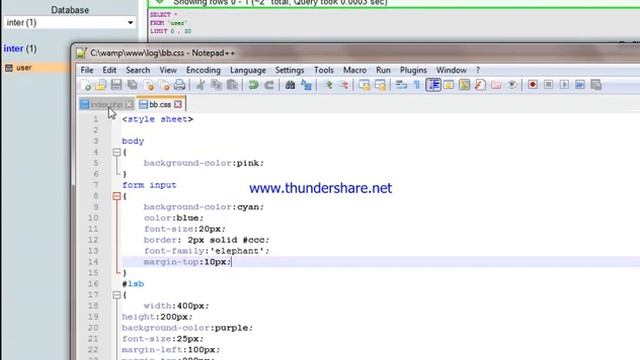 PHP login form with mysql database part3 смотреть онлайн